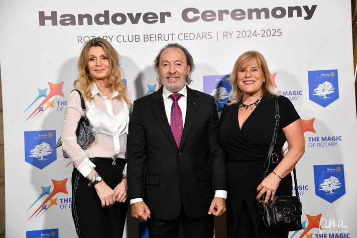 Rodolphe Melki: President of the Rotary Club of Beirut Cedars
